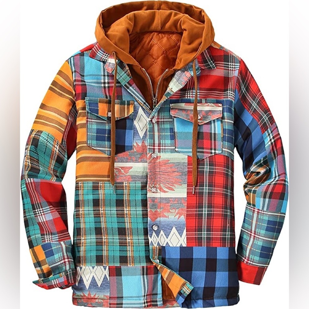New Mens Heavy Padded Winter Coat Multiple Sizes